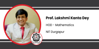 Prof. Lakshmi Kanta Dey, Associate Professor & Head, Department of Mathematics, NIT Durgapur